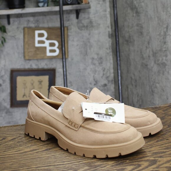 A New Day Womens Archie Loafer Flats 87930688 Taupe Brown 11M - Picture 1 of 9